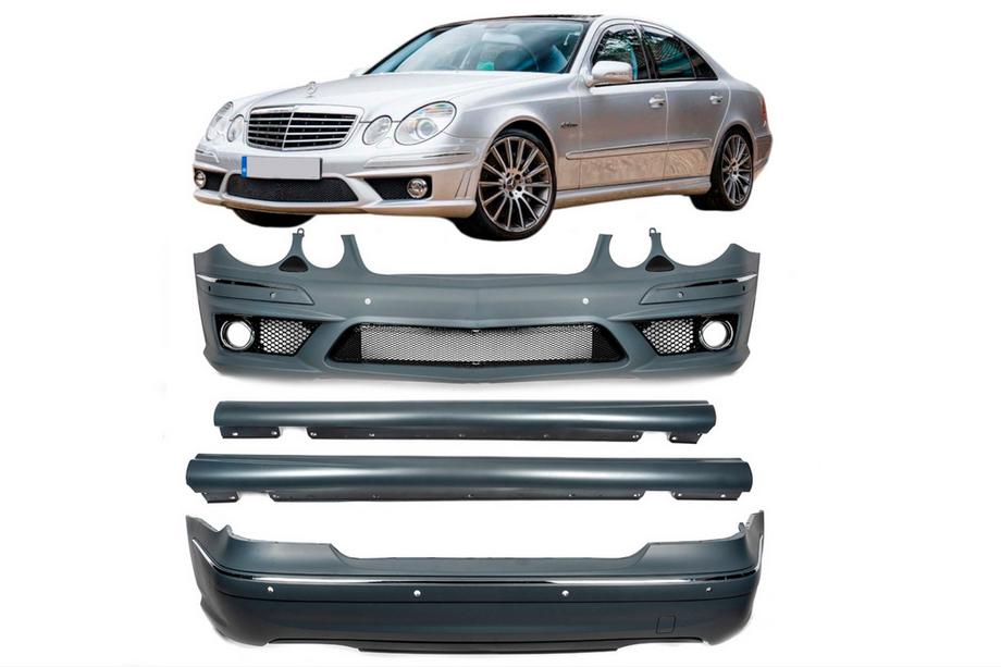 Mercedes E-class W211 2002-2009 Body Kit Set (AMG E63) Image