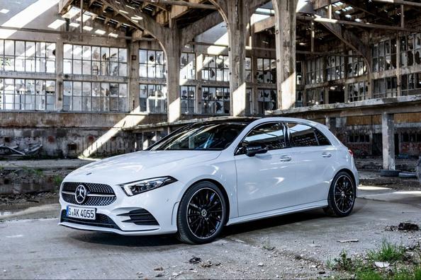 The five-door premium hatchback Mercedes-Benz A-class fourth generation