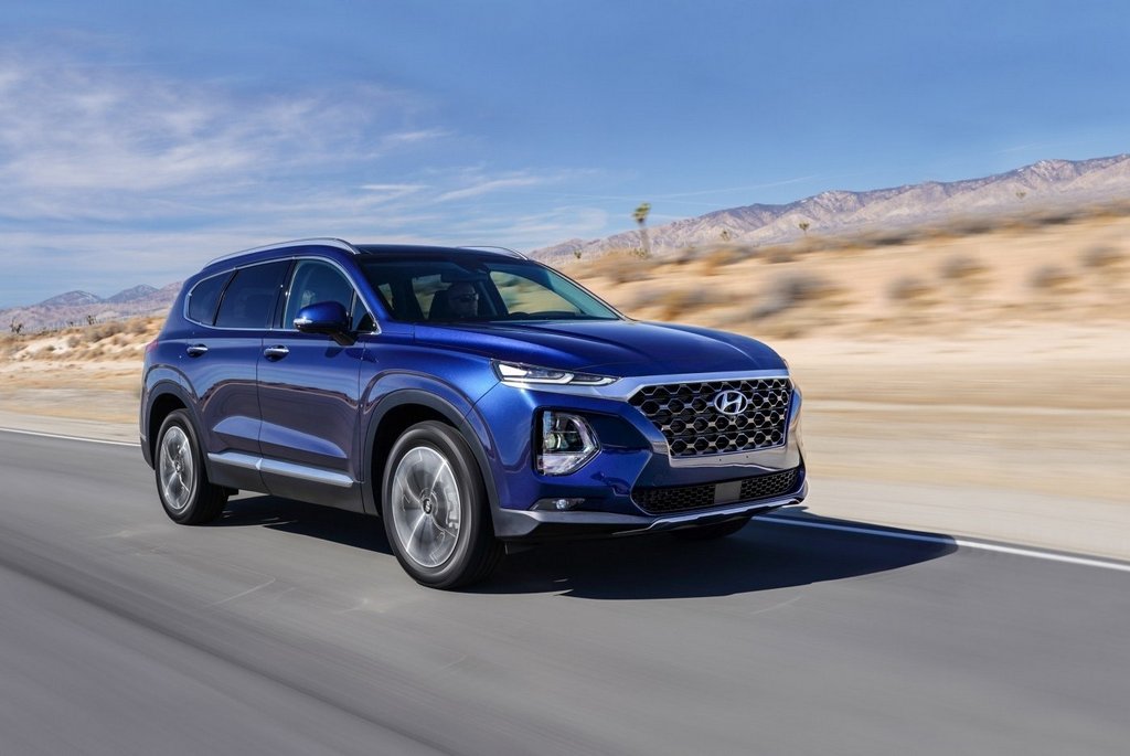 The Hyundai Santa Fe crossover fourth generation