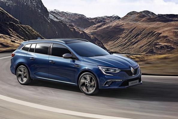 The fourth generation wagon Renault Megane Estate