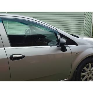 Chrome Door Handle Covers (4 pcs, Stainless Steel) Fiat Linea 2006-2018 photo 1