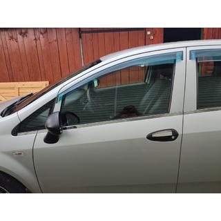 Chrome Door Handle Covers (4 pcs, Stainless Steel) Fiat Linea 2006-2018 photo 4