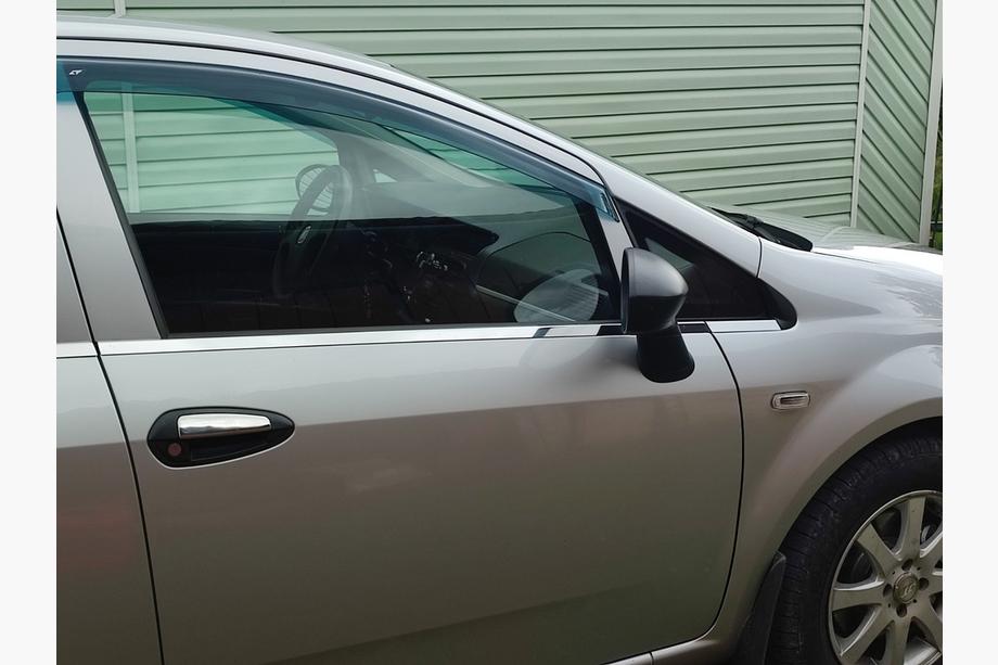 Fiat Linea 2006-2018 Chrome Door Handle Covers (4 pcs, Stainless Steel) Carmos - Turkish Stainless Steel Image