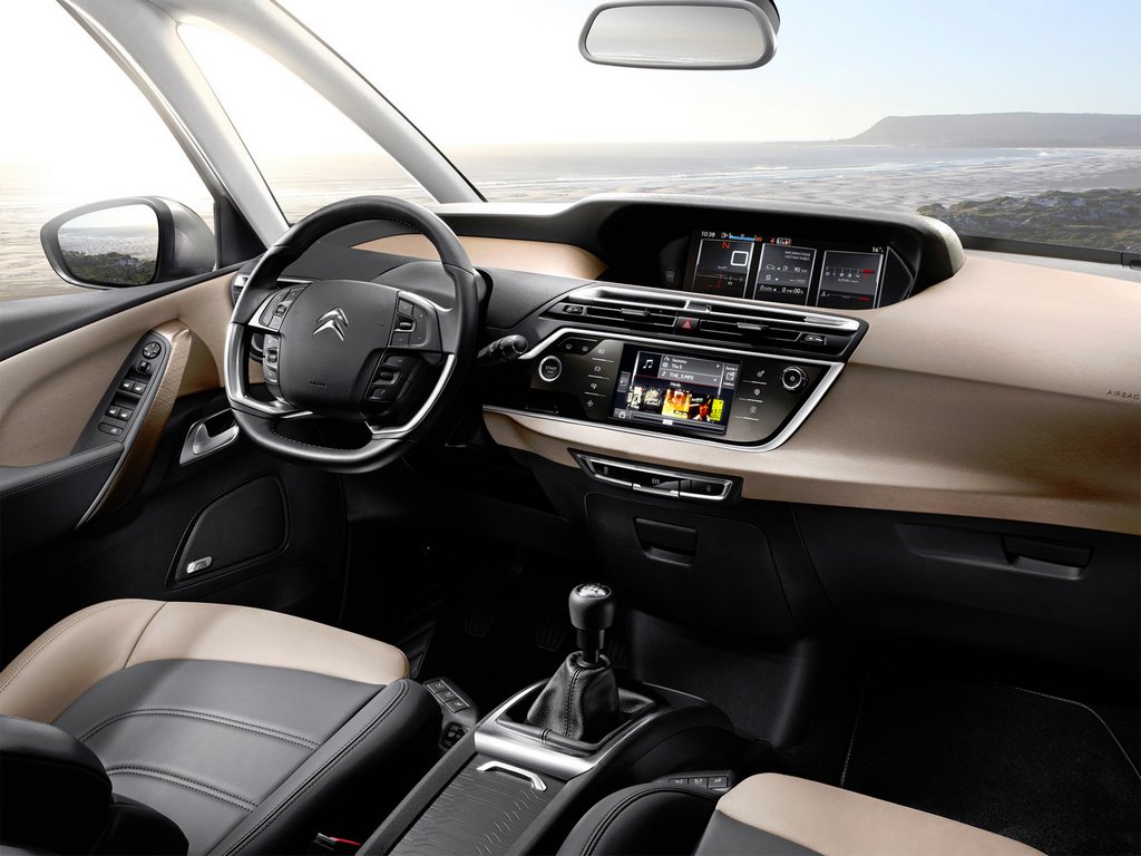 Restyled modification of the compact MPV Citroen C4 Picasso