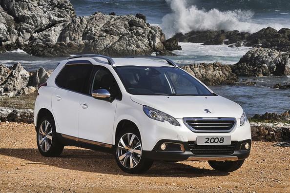 An updated modification of the compact crossover Peugeot 2008