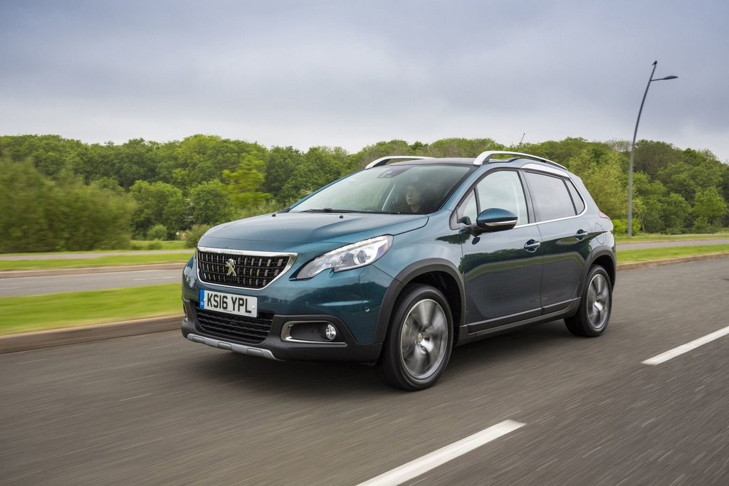 An updated modification of the compact crossover Peugeot 2008
