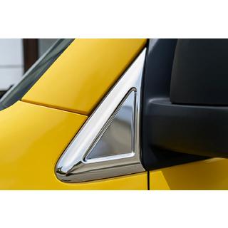 Mirror side trim cover (2 pcs, stainless steel) photo 1