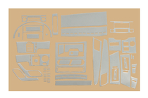 Mercedes Sprinter W906 2006–2018 Dashboard Trim Kit (Meric, 60 Pieces) photo 3