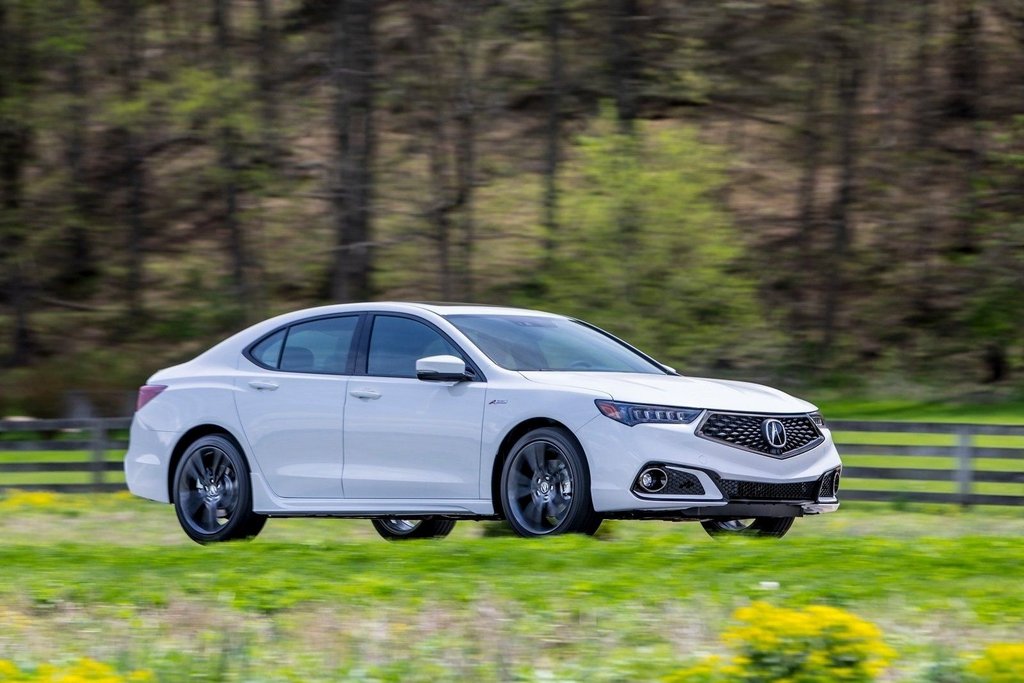 Restyled version of the sedan Acura TLX