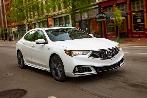 Restyled version of the sedan Acura TLX