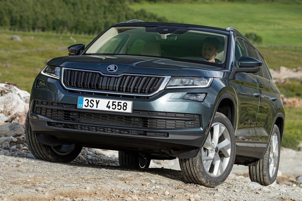 The mid-size crossover Skoda Kodiaq