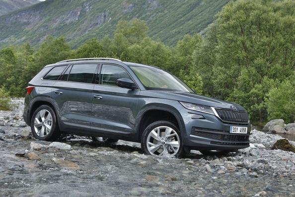 The mid-size crossover Skoda Kodiaq