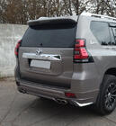 Toyota Land Cruiser Prado 150 2009-2023 Front and Rear Bumper Covers Modelista V3-LED (2017-) Black photo 5