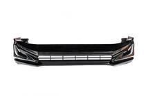 Toyota Land Cruiser Prado 150 2009-2023 Front and Rear Bumper Covers Modelista V3-LED (2017-) Black photo 15