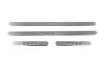 Fiat Linea 2006-2018 Door Sill Protectors OmsaLine (4 pcs, Stainless Steel) photo 2