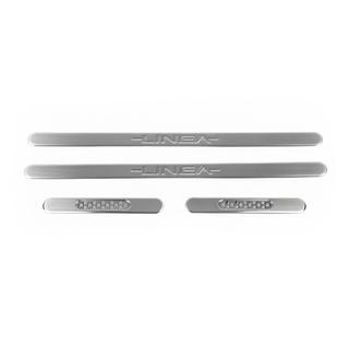 Door Sill Protectors OmsaLine (4 pcs, Stainless Steel) photo 2