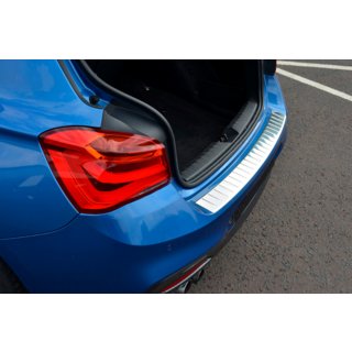 Rear bumper protector OmsaLine (stainless steel) Ford Fiesta 2017- photo 1