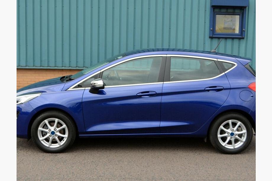 Ford Fiesta 2017- Full Window Trim OmsaLine (16 pcs, Stainless Steel) Image