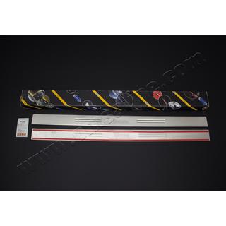 Door Sill Protectors OmsaLine (Stainless Steel) Ford Focus I 1998-2005 photo 3