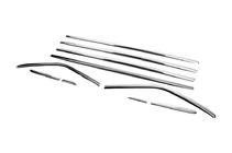 Ford Kuga/Escape 2013-2019 Lower window trims OmsaLine (10 pcs, stainless steel) photo 3