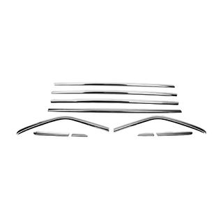 Lower window trims OmsaLine (10 pcs, stainless steel) photo 2
