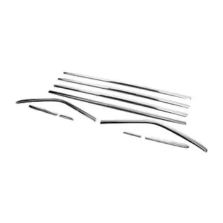 Lower window trims OmsaLine (10 pcs, stainless steel) photo 3
