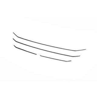 Chrome Grille Covers 2018+ (4 pcs, Stainless Steel) Ford Custom 2013-2022 photo 3