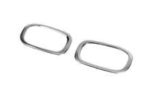 Jeep Renegade 2014- Rear Bumper Reflector Trim OmsaLine (2 pcs, Stainless Steel) Chrome photo 2