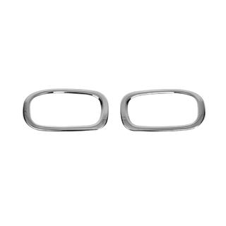 Rear Bumper Reflector Trim OmsaLine (2 pcs, Stainless Steel) Jeep Renegade 2014- photo 1