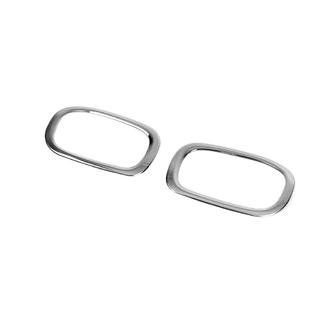 Rear Bumper Reflector Trim OmsaLine (2 pcs, Stainless Steel) Jeep Renegade 2014- photo 2