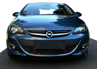 Opel Astra J 2009-2015 Front bumper protector OmsaLine (stainless steel) photo 3