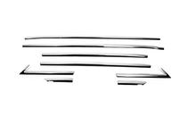 Opel Crossland X 2017-2024 Lower window trims stainless steel (8 pcs) OmsaLine - Italian Stainless Steel photo 2