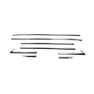 Lower window trims stainless steel (8 pcs) photo 2