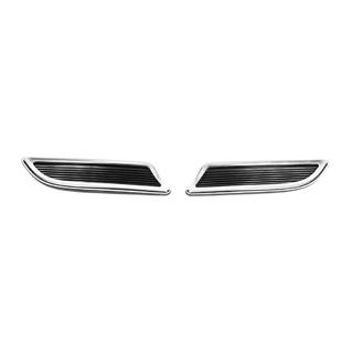 Exhaust trim 2016-2020 (HB, 2 pcs, stainless steel) photo 1