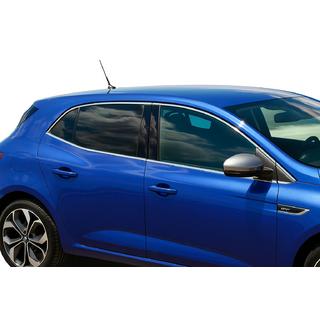 Full Window Trim Set (HB, 12 pcs, Stainless Steel) Renault Megane IV 2016-2025 photo 1