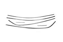 Renault Megane IV 2016-2025 Upper window trim stainless steel 6pcs Sedan OmsaLine - Italian Stainless Steel photo 2