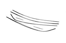 Renault Megane IV 2016-2025 Upper window trim stainless steel 6pcs Sedan OmsaLine - Italian Stainless Steel photo 3