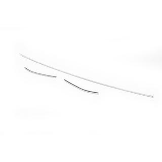 Front Bumper Covers OmsaLine (3 pcs, Stainless Steel) photo 3