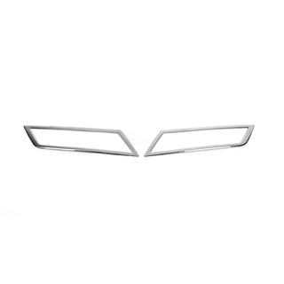 Fog Light Trim OmsaLine (2 pcs, Stainless Steel) Skoda Superb 2015-2024 photo 2