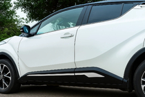 Toyota C-HR 2016-2023 Door Mouldings OmsaLine (4 pcs, Stainless Steel) photo 1