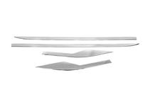 Toyota C-HR 2016-2023 Door Mouldings OmsaLine (4 pcs, Stainless Steel) photo 2