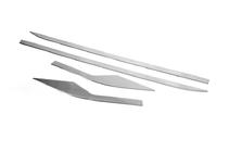 Toyota C-HR 2016-2023 Door Mouldings OmsaLine (4 pcs, Stainless Steel) photo 4