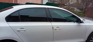 Volkswagen Jetta 2011-2018 Lower window trims stainless steel (6 pcs) Carmos - Turkish Stainless Steel photo 4