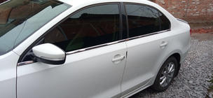 Volkswagen Jetta 2011-2018 Lower window trims stainless steel (6 pcs) Carmos - Turkish Stainless Steel photo 3