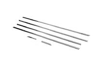 Volkswagen Jetta 2011-2018 Lower window trims stainless steel (6 pcs) Carmos - Turkish Stainless Steel photo 9