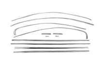 Volkswagen Jetta 2011-2018 Full Window Trim Stainless Steel (12 pcs) Carmos - Turkish Stainless Steel photo 2