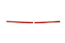 Volkswagen T6 2015-2024 Upper Grille Covers 2015-2019 (2 pcs, red) photo 2