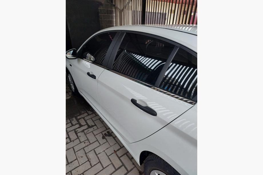 Fiat Tipo 2016- Lower window trims dark chrome stainless steel Sedan/Hatchback (4 pcs) Photo 2