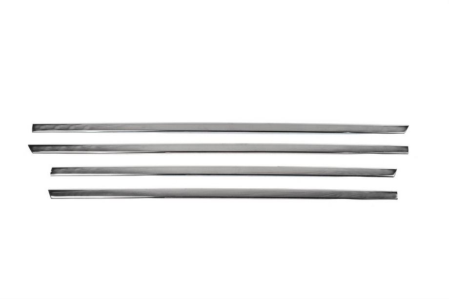 Fiat Tipo 2016- Lower window trims dark chrome stainless steel Sedan/Hatchback (4 pcs) Photo 7