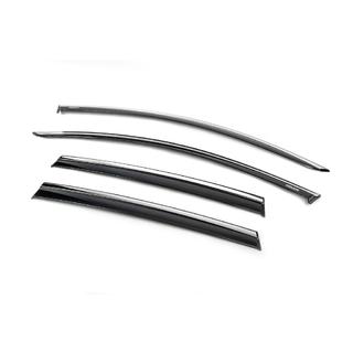 Window Deflectors with Chrome Trim Niken (HB, 4 pcs) photo 1